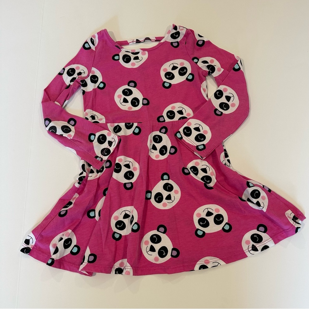 Girls 4T pink panda dress from the Children’s Place